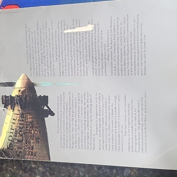 𝅺THE National Air And Space Museum Volume one Air The Story of Flight CDB Bryan - Picture 3 of 4